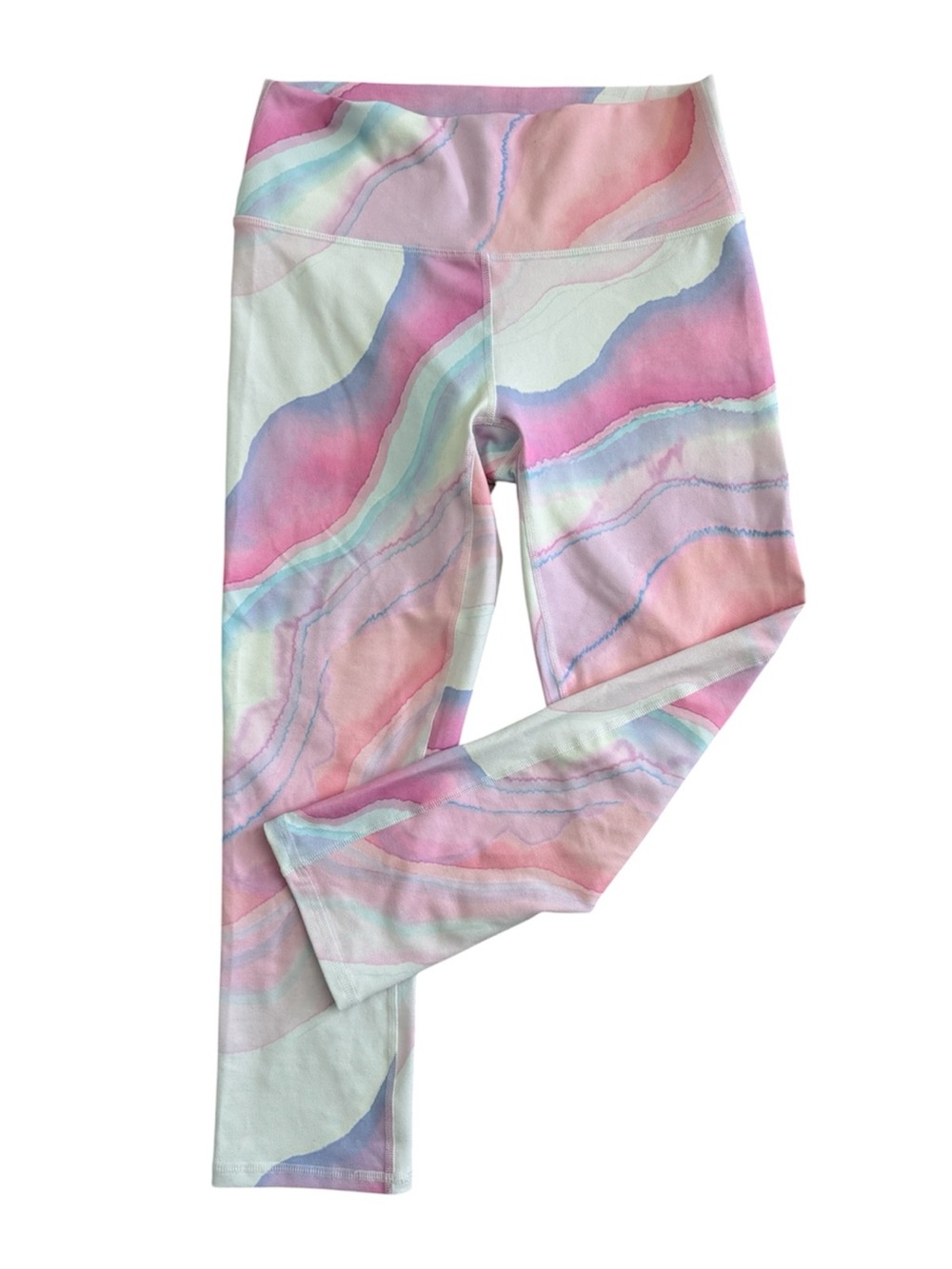 Fabletics Women’s PowerHold High Waisted Crop Training Leggings Size Small